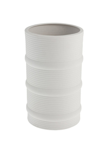 Arby Weiße Vase aus matter Keramik