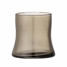 Florentine Trinkglas, Grau, Recyceltes Glas