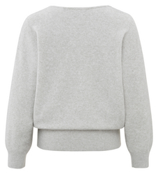 YAYA Pullover mit V-Ausschnitt und passendem Oberteil M